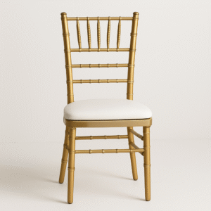 Silla Tiffany Dorada