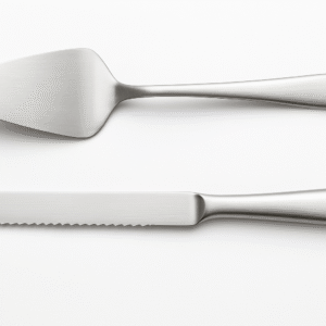 Pala y cuchillo para torta